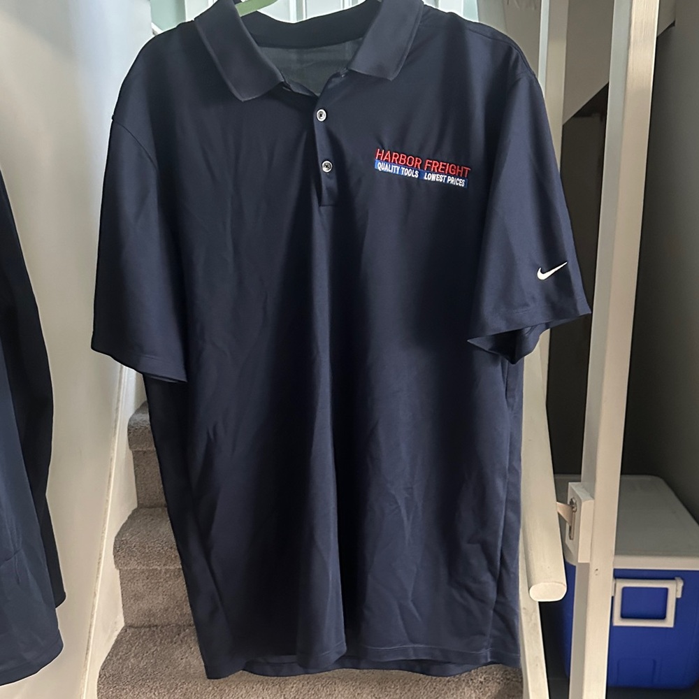 Harbor Freight Nike Men's Navy Polo Shirt size XL